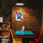 Desperate Enterprises PBR - Pabst Blue Ribbon Beer Tin Sign - Nostalgic Vintage Metal Wall Décor - Made in USA - Image 4