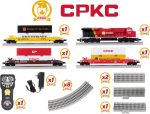 Lionel CPKC Maxi Stack Electric O Gauge Train Set with Remote, Age 14+ | Bluetooth 5.0, Remote Control, Freight Cars, FasTrack, Lights, Sounds, Ready to Run, Ages 14+ - Image 5