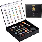 Rock Collection for Kids - 30Pcs Rocks, Gemstones & Crystals Kit | with learning Guide, Mineral Education Set, Geology Science STEM Toys, Earth Science Activity, Gifts for Boys & Girls - Image 5