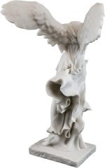 Top Collection 11-Inch Winged Victory of Samothrace Statue. Goddess Nike Sculpture from the Louvre. Premium Cold Cast Marble. Museum-Grade Masterpiece Replica. - Image 5