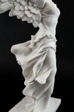 Top Collection 11-Inch Winged Victory of Samothrace Statue. Goddess Nike Sculpture from the Louvre. Premium Cold Cast Marble. Museum-Grade Masterpiece Replica. - Image 7