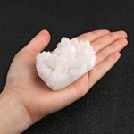 Top Plaza Clear Quartz Crystals 1.85''-3.5'' Crystal Cluster | Healing Rock Crystal Clear Quartz Cluster Mineral Geode Druzy decoration, White Crystal Quartz Cluster - Image 3