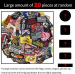 20 Pieces Random Tactical Morale Patch Bundle, Full Embroidery Loop and Hook Patches Set for Caps, Bags, Backpacks, Vest, Military Uniforms,Tactical Gears Etc - Image 3