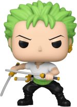 Funko POP! Animation: One Piece - Zoro - 1 in 6 Chance of Rare Chase | Official Anime Merch - Collectable Vinyl Figurine for Shelf Display - Birthday Gift Idea for Fans and Collectors - Image 4
