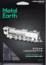 Metal Earth Steam Locomotive 3D Metal Model Kit Fascinations - Image 5