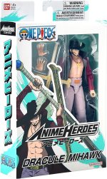 ANIME HEROES - One Piece - Dracule Mihawk Action Figure | One Piece 6 Inch Action Figure Anime Heroes - Dracule Mihawk - Image 5