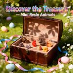 Zerobe Miniature Resin Animal Sets: Tiny Collectible Figurine Bulk Pack (Animal Mix) - Image 3