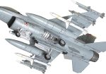 Tamiya 61098 1/48 Lockheed Martin F-16CJ Plastic Model Airplane Kit - Image 4