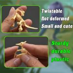 60 Pack Dinosaur Fossil Skeletons,Plastic Figures Dino Bones | Dinosaur Skeleton Toys for Dino Sand Dig,Science Play,Party Favor,12 Styles - Image 4