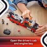 LEGO City F1 Display Truck with Audi F1 Race Car - Building Toy for Boys & Girls, Ages 7+ - F1 Car Toy for Pretend Play - Gift for Birthdays - 60493 - Image 5