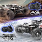 1:14 Scale All Terrain RC Cars for Adults & Boys (HS14323), Max Fast 40+ KPH, 4WD Off-Road RC Truck for Snow & Sand & Mud, 4X4 Waterproof Remote Control Car with 2 Rechargeable Batteries - Image 4