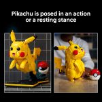 LEGO Pokémon Pikachu and Poké Ball - Collectible Building Sets for Adults, Ages 18+ - Pokémon Figure for Display - Desk, Shelf or Office Decor - Gift for Men & Women - 72152 - Image 7