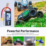 Zeee 3S Lipo Battery 2200mAh 11.1V 50C Shorty Pack Battery with XT60 Plug for RC Car Truck RC Vehicles Boat Drone RC Airplane Quadcopter Helicopter FPV Racing Hobby Models(2 Pack) - Image 5