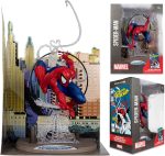 McFarlane Toys - Marvel Spider-Man 1:6th Scale Posed Figure with Scene & Comic (Based on The Amazing Spider-Man #301) | Backdrop scene, comic - Image 5