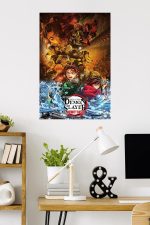 Demon Slayer: Infinity Castle (2025) - Group Key Art Wall Poster, 34L" x 22.4W", Unframed Version - Image 3
