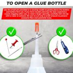 Plastic Glue for Models, Miniatures, Legos, PLA, 3D Printing Repair. Fast Setting Heavy Duty Strong Super Glue for Plastic 20g - Image 3
