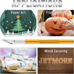 10 Pack Exacto Knife Set, Precision Exacto Knife for Crafting | Craft knife for modeling, scrapbooking, pumpkin carving, and art cutting, hobby knife tools support DIY projects - Image 4