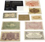 Pacific War Collection - 10 Banknotes Used During World War II Certificate of Authenticity Included - Image 3