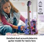 LEGO Editions Olivia Rodrigo's Dual Guitar 43031 | Collectible Building Toy for Teens, Ages 14+, Olivia Rodrigo Minifigure, Bedroom Decor, 1228 pieces, Gift for Birthdays - Image 3
