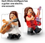 LEGO Editions Olivia Rodrigo's Dual Guitar 43031 | Collectible Building Toy for Teens, Ages 14+, Olivia Rodrigo Minifigure, Bedroom Decor, 1228 pieces, Gift for Birthdays - Image 6