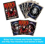 AQUARIUS KISS Playing Cards Standard Size – Themed Novelty Deck with 52 Unique Rock Band Designs – Collectible Merchandise Gift for Teens and Adults - Image 3