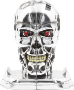 Nemesis Now T-800 Terminator 2 Bookends, Sci-Fi Bookcase Decor, Hand-Painted Resin, Officially Licensed Collectible Merchandise, 18.5cm - Image 3