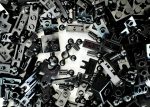 100 Piece Classic Building Black Ball Joint Plate Bulk, 8 Sizes Model Ball and Socket Joints, Compatible with Lego Parts and Pieces(Black) - Image 5