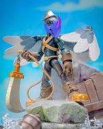 Plunderbeak Berserker Quervo Bird Pirate Action Figure Toy | 1:12 Scale, 25+ POA, Reversible Modular Wings, Magnetic Morion Helmet, Hook Blade, Rope, Bandolier, Collectible - Image 3