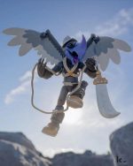 Plunderbeak Berserker Quervo Bird Pirate Action Figure Toy | 1:12 Scale, 25+ POA, Reversible Modular Wings, Magnetic Morion Helmet, Hook Blade, Rope, Bandolier, Collectible - Image 5