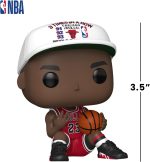 Funko POP! NBA: Bulls - Michael Jordan (3X in a Row) | Official Merch - Collectable Vinyl Figurine for Shelf Display - Birthday Gift Idea for Fans and Collectors - Image 4