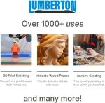 1/4" Sanding Detailer Coarse Grit Kit for Wood Working, Model Building, 3D Printing, Detail Sanding - Image 4