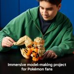 LEGO Pokémon Arcanine 72160 | Collectible Building Set for Adults, Ages 18+, Posable Pokémon Model Kit for Display, Bedroom, Desk or Book Shelf Decor - Image 4