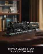 Nifeliz 1225 Locomotive Building Set, Trains Series, NF10323 | Classic Steam Train Model Toy for Adult Collectors, Desk and Shelf Decor to Display, Gift for Train Lovers - Image 3