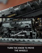 Nifeliz 1225 Locomotive Building Set, Trains Series, NF10323 | Classic Steam Train Model Toy for Adult Collectors, Desk and Shelf Decor to Display, Gift for Train Lovers - Image 4