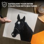 Big Fudge 12" Vinyl Record Sleeves - Outer Sleeves 100 Pack - Crystal Clear High-Density Polypropylene Vinyl Covers - Accessories Protect LP Albums from Dust, Dirt & Scratches - Image 3