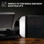 Big Fudge 12" Vinyl Record Sleeves - Outer Sleeves 100 Pack - Crystal Clear High-Density Polypropylene Vinyl Covers - Accessories Protect LP Albums from Dust, Dirt & Scratches - Image 6