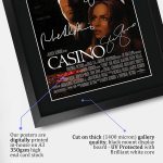 HWC Trading Casino Gifts Printed Signed Autograph Picture for Movie Memorabilia Fans - 16" x 12" Framed - Image 5