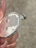 Sterling Silver 1 oz Border Screw Top Coin Border is suitable for 40.6mm diameter 2.98mm thickness, Coins Not Included - Image 4
