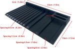 Model parts tool shelving rack, model kit tool organizing rack with storage space, suitable for displaying Gundam parts and accessories - Image 4