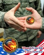 50 Pack Military Challenge Coins, Proud of You Veterans | Two Designs, 25 of Each, Thank You for Your Service, Tribute to Those Who Served, Veterans Day Gifts, Military Honor Tokens - Image 6