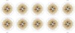 1794 Compass Rose 2025 (Sheet of 10) Global Forever International Rate First-Class Mail Postage Stamps - Image 4