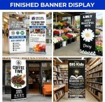 Custom Retractable Banner with Stand, Personalized banners customize, Full Color Pop Up Banner Sign for Events, Trade Shows, and Business Promotion, Advertising, Family (style 1) - Image 4