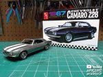 AMT 1967 Chevy Camaro Z28 1:25 Scale Model Kit, Classic Buildable Diecast Scale Model Cars Kits for Adults and Beginners, Skill Level 2, Toys for Kids and Adults - Image 6