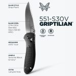 Benchmade - Griptilian Knife, Plain Edge, Nylon Handle - Image 3