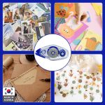 TAPE RUNNER - Double Sided Adhesive with Dispenser Roller Included - Acid Free, Sticky, Clear & Transparent - Ideal for Scrapbooking, Crafts & More - Mini (197 inches per Cartridge), 5 Cartridges - Image 4