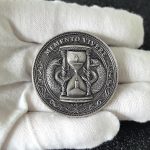 Memento Mori & Vivere Challenge Coin - Dual Symbols of Life's Transience and Vitality - Inspirational Stoic Gift (Single Coin) - Image 5