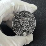 Memento Mori & Vivere Challenge Coin - Dual Symbols of Life's Transience and Vitality - Inspirational Stoic Gift (Single Coin) - Image 6