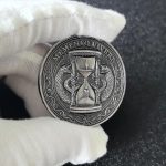 Memento Mori & Vivere Challenge Coin - Dual Symbols of Life's Transience and Vitality - Inspirational Stoic Gift (Single Coin) - Image 7