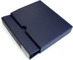 MUDOR Stamp Binder with Slipcase, Empty Stamp Collecting Albums, Blue | Stamp Collecting Supplies, Stamp Stockbook for Documents, Coins, Banknotes Collectors - Image 3