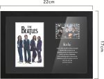veratwo The Beatles Signed Framed Poster Film Display Gifts 8x6 Inches - Image 3